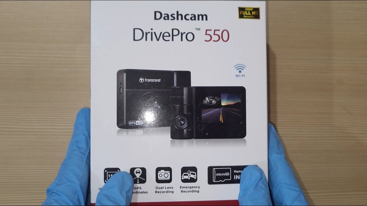 TRANSCEND DASHCAM DRIVEPRO 550 UNBOXING AND REVIEW!!! #unboxing # ...