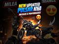 Bajaj Pulsar N160 Mileage and Performance 😱#bajaj #pulsar #n160 #yogibhaiya #trending