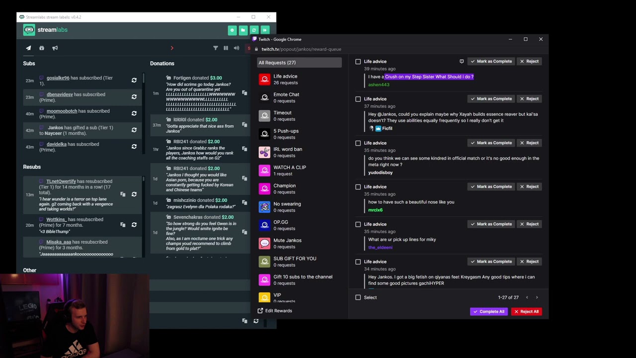 Jankos gives some life advice