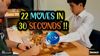 Javokhir Sindarov Nd Nepo Played 22 Consecutive Moves In 30 Seconds World Blitz 2021