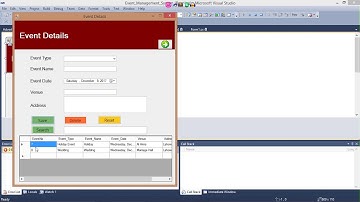 Event Management System in C# (CRUD)