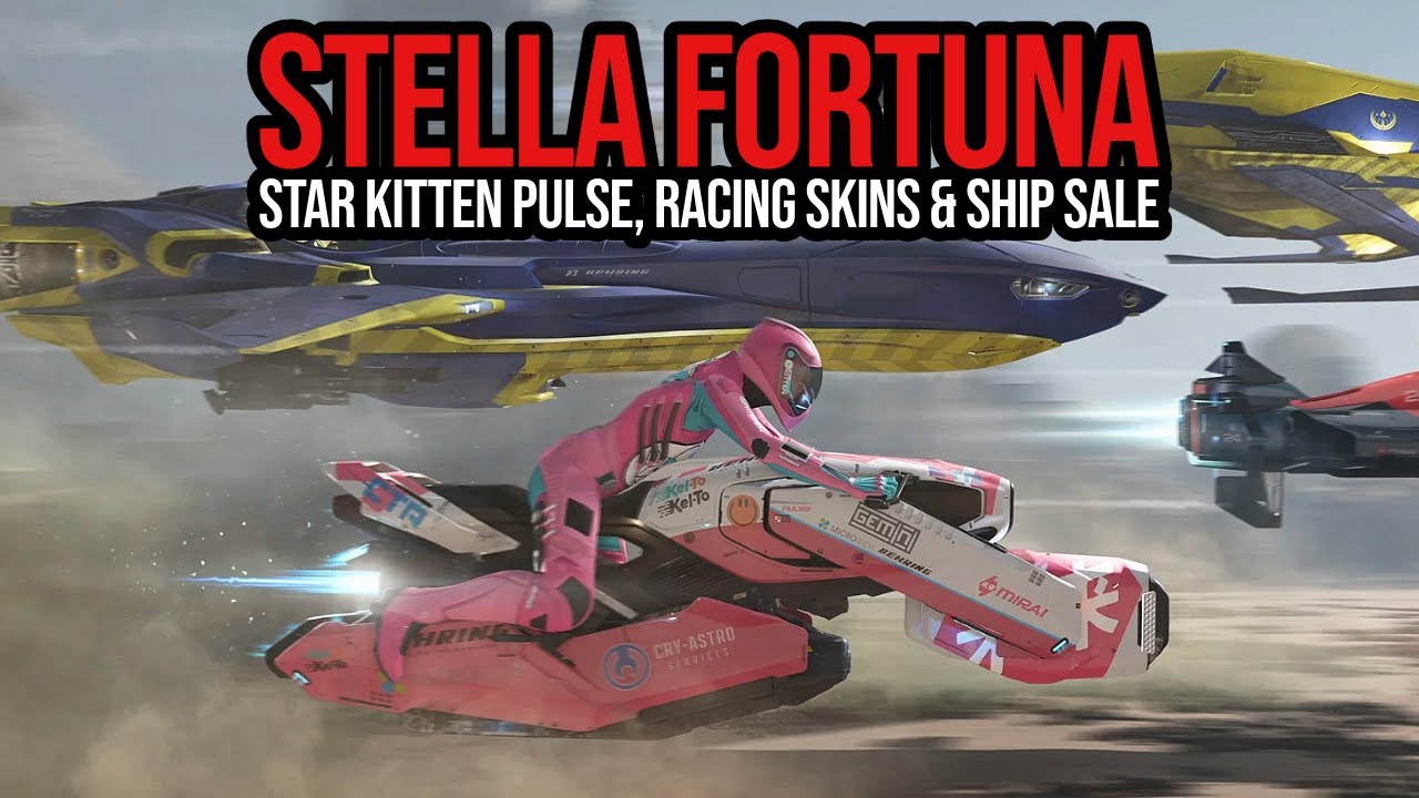 Star Citizen Stella Fortuna - Star Kitten Pulse, Razor Racing Skin ...