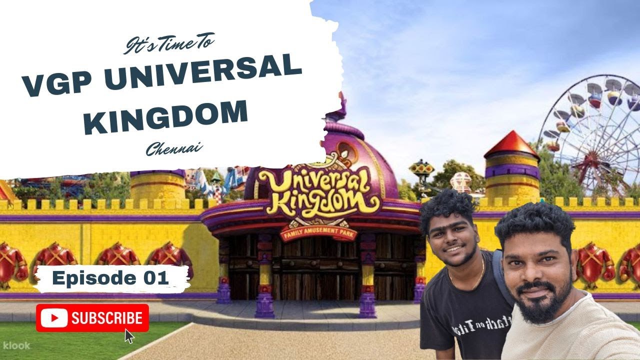 VGP Amusement Park Chennai 🎉 Real Reactions! 🤯 Raw Video