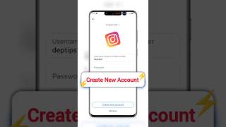 CREATE: New Instagram Account: Step By Step