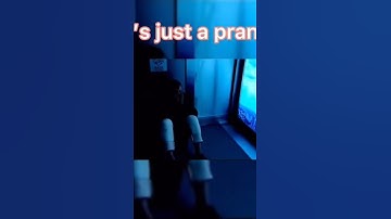 Elevator prank makes man cry 😢