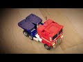 Watch TRANSFORMERS Auto-Converting Optimus Prime comes to life from voice command.