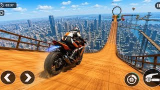 Super Bike Racing 3D – Crazy Mega Ramp Challenge | Android GamePlay  screenshot 1
