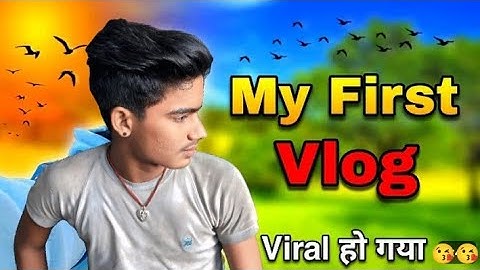 My First Vlog✅ Target 10k 🎯#vlogs #newvideo #vlogger 