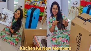 Kitchen Ke New Members Aa Gaye ||Eid Offer Mein Mila || Egg Biryani || Veg Pulao