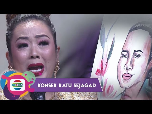 Lukisan Bercerita!! Soimah Tak Kuasa Menangis Mendapatkan Lukisan Alm. Ibu Dari Eva Alicia | Konser class=