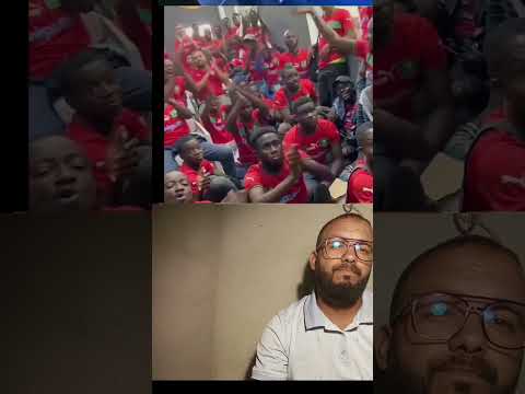 شاهد فرحة وتشجيع في السنغال بعد تأهل المنتخب المغربي ضد في فرنسا في كأس العالم لأقل من 20 سنة