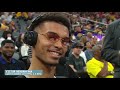 Projected No. 1 Pick Victor Wembanyama Sideline Interview At Lakers Game