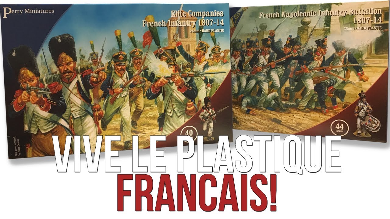 Perry Miniatures: Elite Companies French Infantry - 40 Figures 28mm