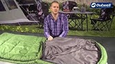 Outwell Sleeping bag Campion Lux Red | Innovative Family Camping - YouTube