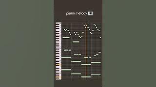 how to make piano melody in fl studio  #producer #beat #guitar #piano #flstudio #cubase #video