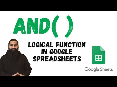 AND Logical Function in Google Sheets | Logical Tests for Data Analysis