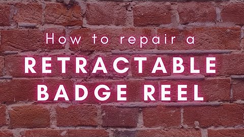 How to Repair a Retractable Badge Reel 🚨