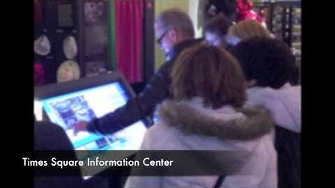 NYC Touch Screen Visitor Information Network