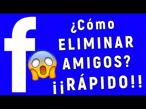 Como ELIMINAR AMIGOS de FACEBOOK