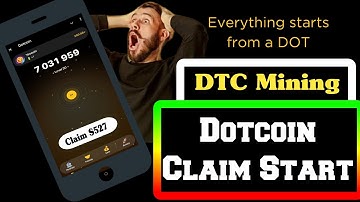 Dotcoin Claim Start | Dotcoin DTC mining | How to Withdraw Dotcoin