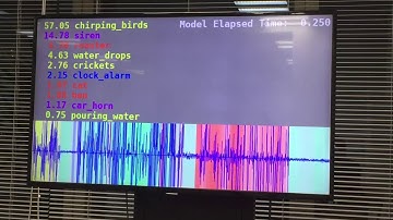Demo: Deep Sound Recognition with Raspberry Pi 3 GPGPU acceleration