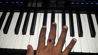How to Play Chord 1-2-4-5 on F# sharp (PIANO TUTORIAL)