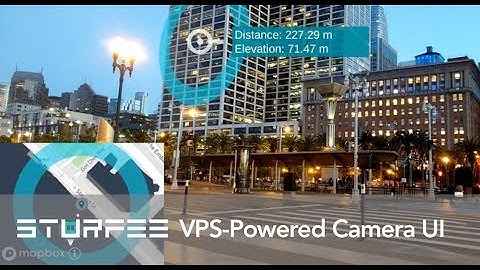 Sturfee VPS-Powered Camera Demo - Downtown San Francisco