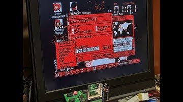 Demonstration of Cyboard interface on CPC running SymbOS