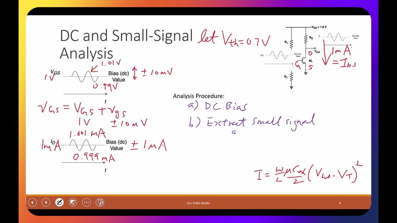 L15A - Small Signal Analysis - A Review