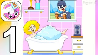 DOP 5 Delete One Part - Android Gameplay #1 - New Update Save From The Robber screenshot 4