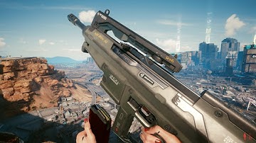 Cyberpunk 2077 - All Weapon Equip Animations In 2 Minutes (Updated)