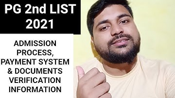 PG 2nd List admission procedure & documents verification information | Assam University | Pranoy Roy