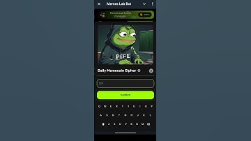Memes Lab Daily Memecoin Cipher Code 8 November #memes #memeslab #cipher #code #8november #8nov