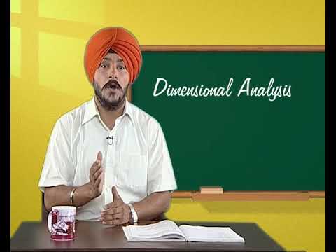 Video Physics c11 j 51 DIMENSIONAL ANALYSIS 1 - youtube