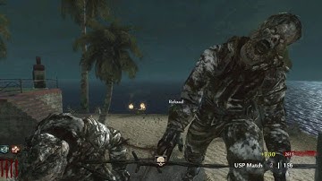 Cod WaW: Zombies Island Defense Map