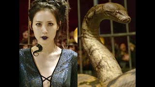 كل لقطات ناجينى من سلسه هارى بوتر -- all Nagini scenes (Harry potter)