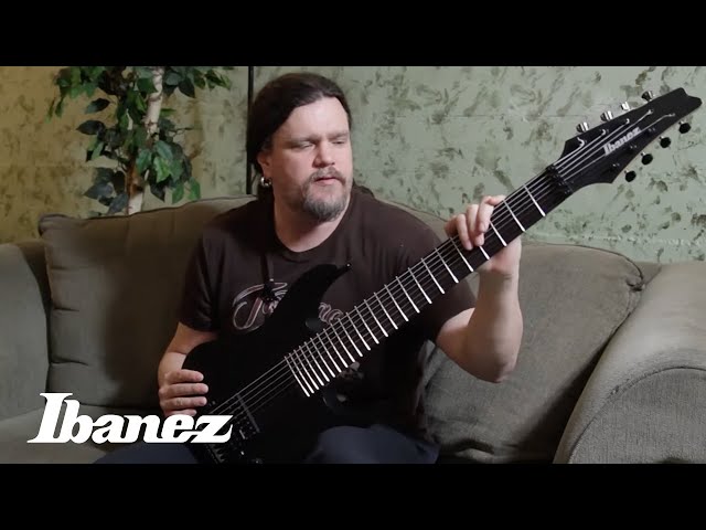 Marten Hagstrom on the Meshuggah M80M Ibanez 8-string signature model -  YouTube