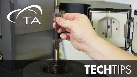 Linear Film Tension Clamp for DMA using the ARES-G2