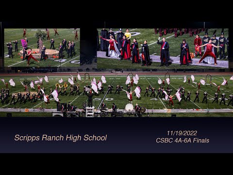 2022 CSBC 4-6 Championships: Scripps Ranch High School the Falcon Corps and Colorguard; Nov 19, 2022
