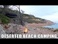 Deserted Beach Wild Hammock Camp