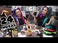 24 HORAS COMIENDO NEGRO - la pesadilla de Gaby /Gaby y Gilda