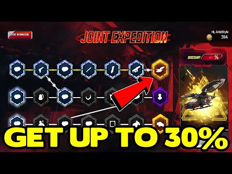 GET LEGENDARY HELICOPTER AND ORV WITH 30% OFF IN JOINT EXPEDITION - GARENA COD MOBILE