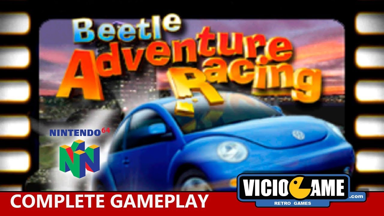 🎮 Beetle Adventure Racing (Nintendo 64) Complete Gameplay - YouTube