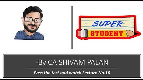 Lecture 10: Ch 5 Risk Models CA Final_ Target 80+_ Super Student