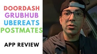 Famous DoorDash vs Grubhub vs UberEats or Postmates - Deliver App Comparison Wealth