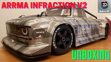 ARRMA Infraction V2 6S BLX RTR Unboxing First Look