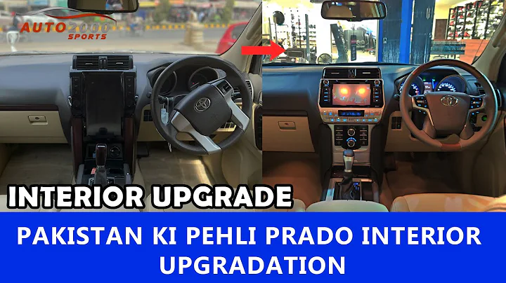 All-New Interior Upgrade for Toyota Land Cruiser Prado 2013 to 2021 |Before & After