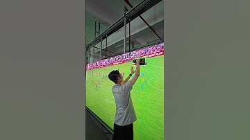 Successfully repaired this indoor LED screen. #leddisplay #ledwall #eagerled #ledmodule