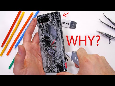 ROG Phone 5 Teardown! - Why did it break?!