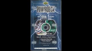 1999 Upper Deck PowerDeck! RARE! One of the strangest sets of all time! Awesome HOF HIT!